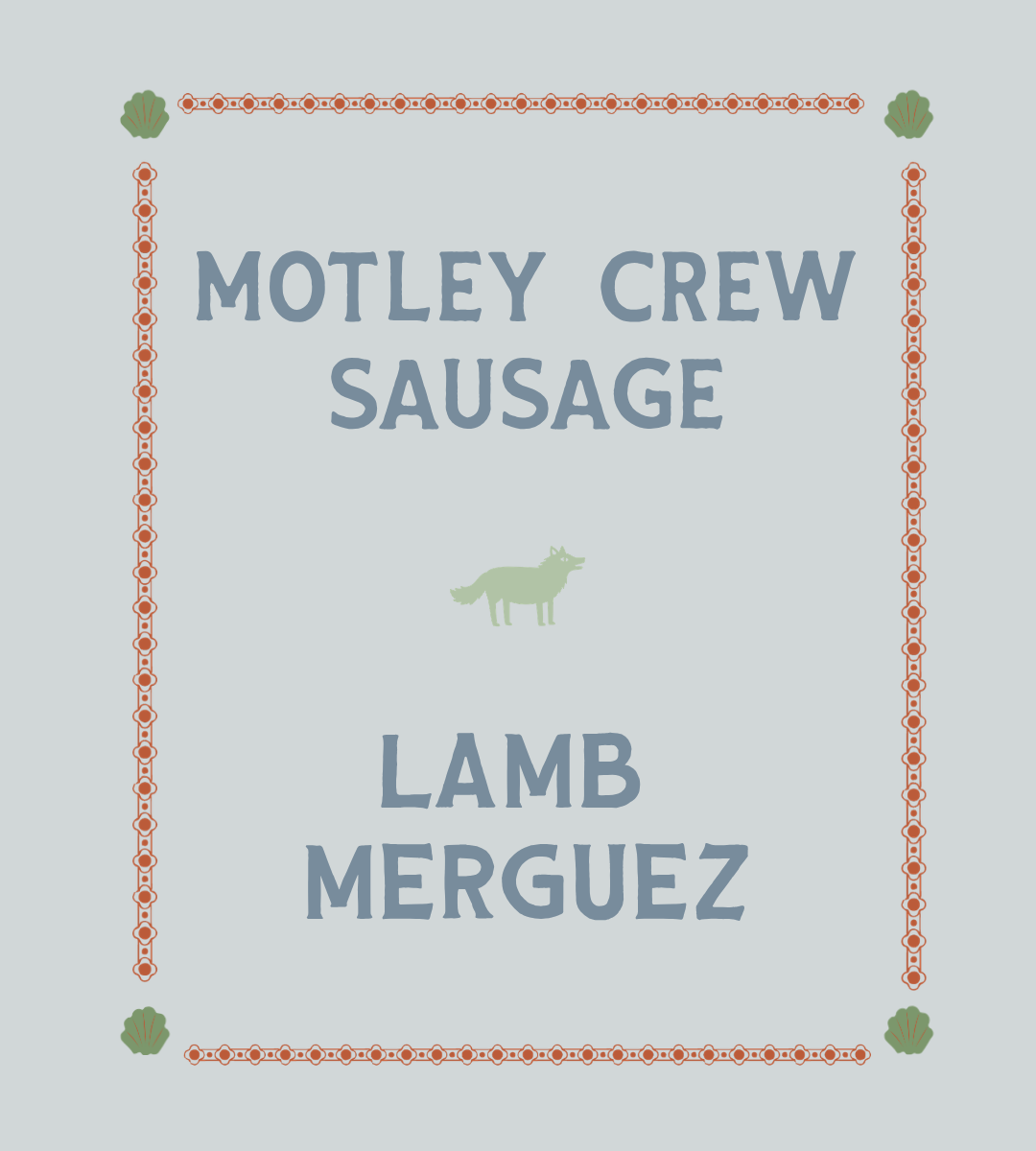 MOTLEY CREW LAMB MERGUEZ SAUSAGE