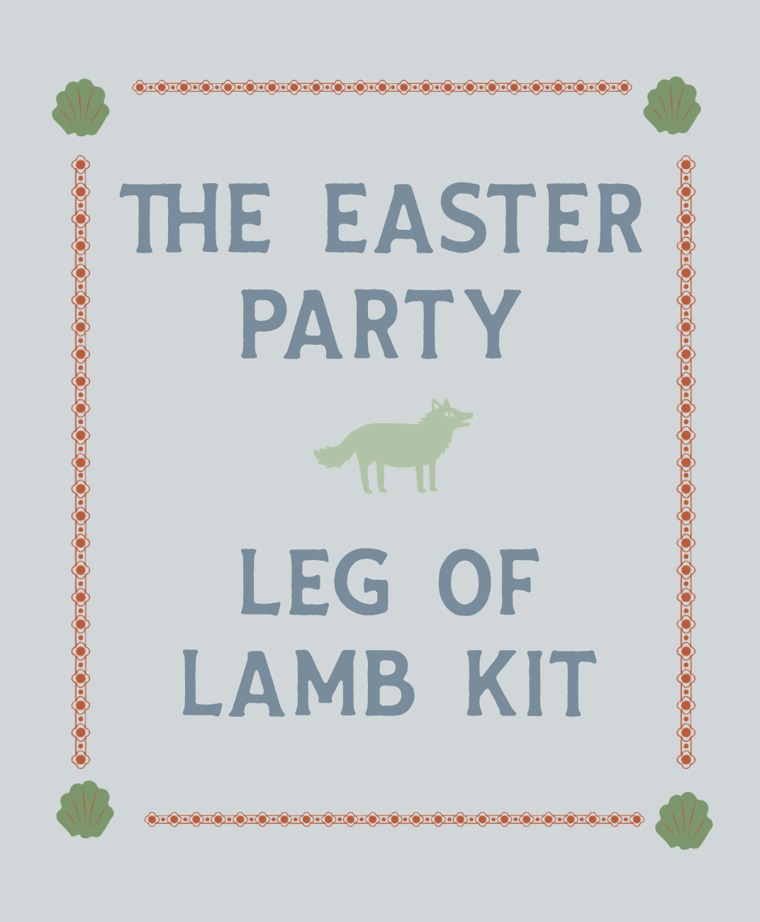 THE EASTER PARTY LEG OF LAMB KIT FOR 8-10