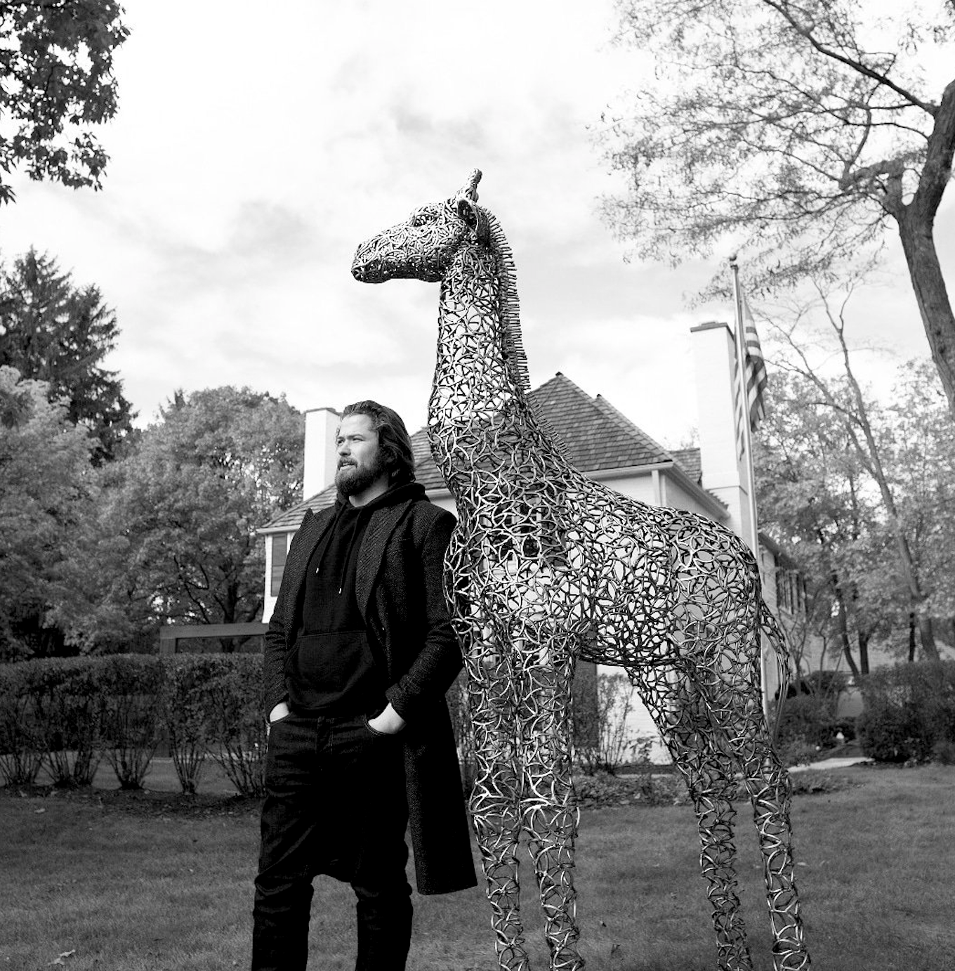 Large Scale giraffe sculpture, The Giraffe Project by DSIV.