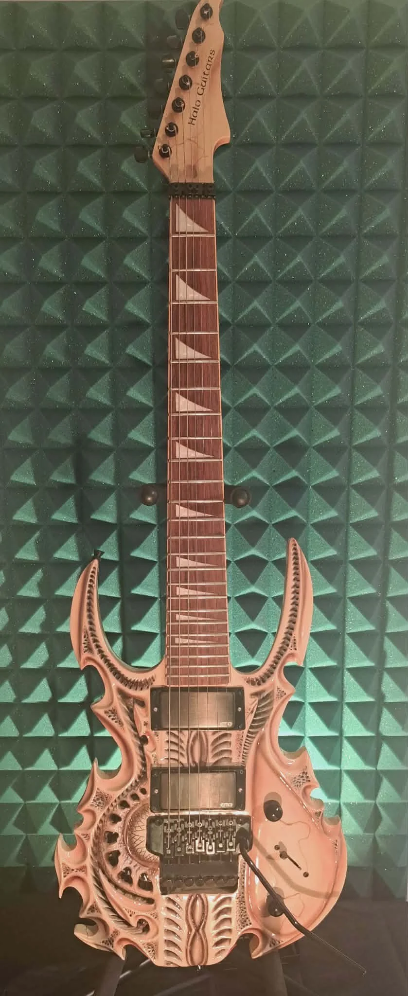 The Evil Dead 7 string built for the motion picture Evil Dead (2013)