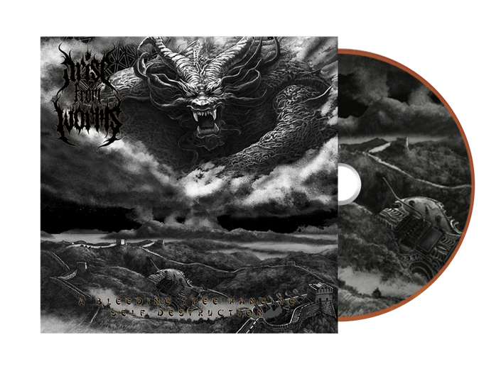 Arise From Worms "A Bleeding Tree Hanging Self Destruction" CD (Signed)