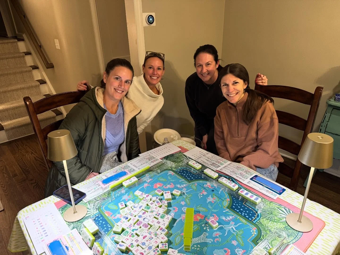 Let&rsquo;s Talk Tiles is having a very fun and busy start to 2026! We kicked off the year with a lesson with these lovely ladies! 

Thank you to our host Jen for welcoming us into your beautiful home and congratulations to Jillian on her first Mahjo