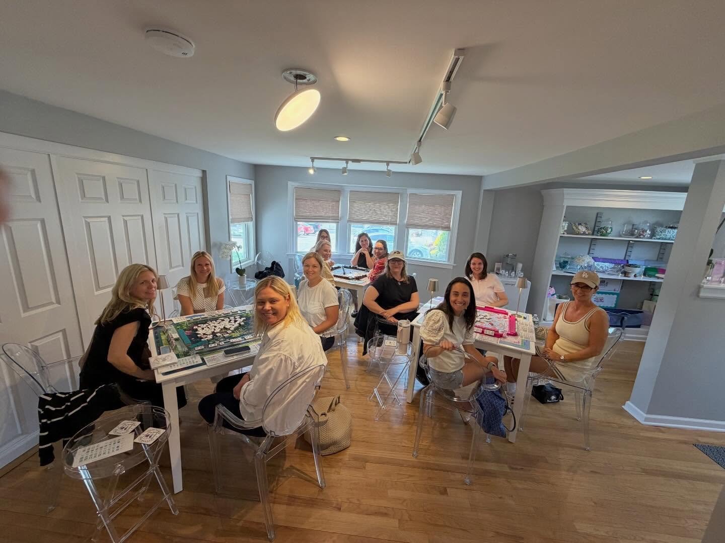 We had such a fun and fantastic morning at Thursday Mahj Club today! 

Come join us for open/guided play at one of our Mahj Clubs next week on Tuesday, 4/21 or Thursday, 4/23 at 11:00 am or 6:30 pm! 

Visit the events page of our website linked in bi