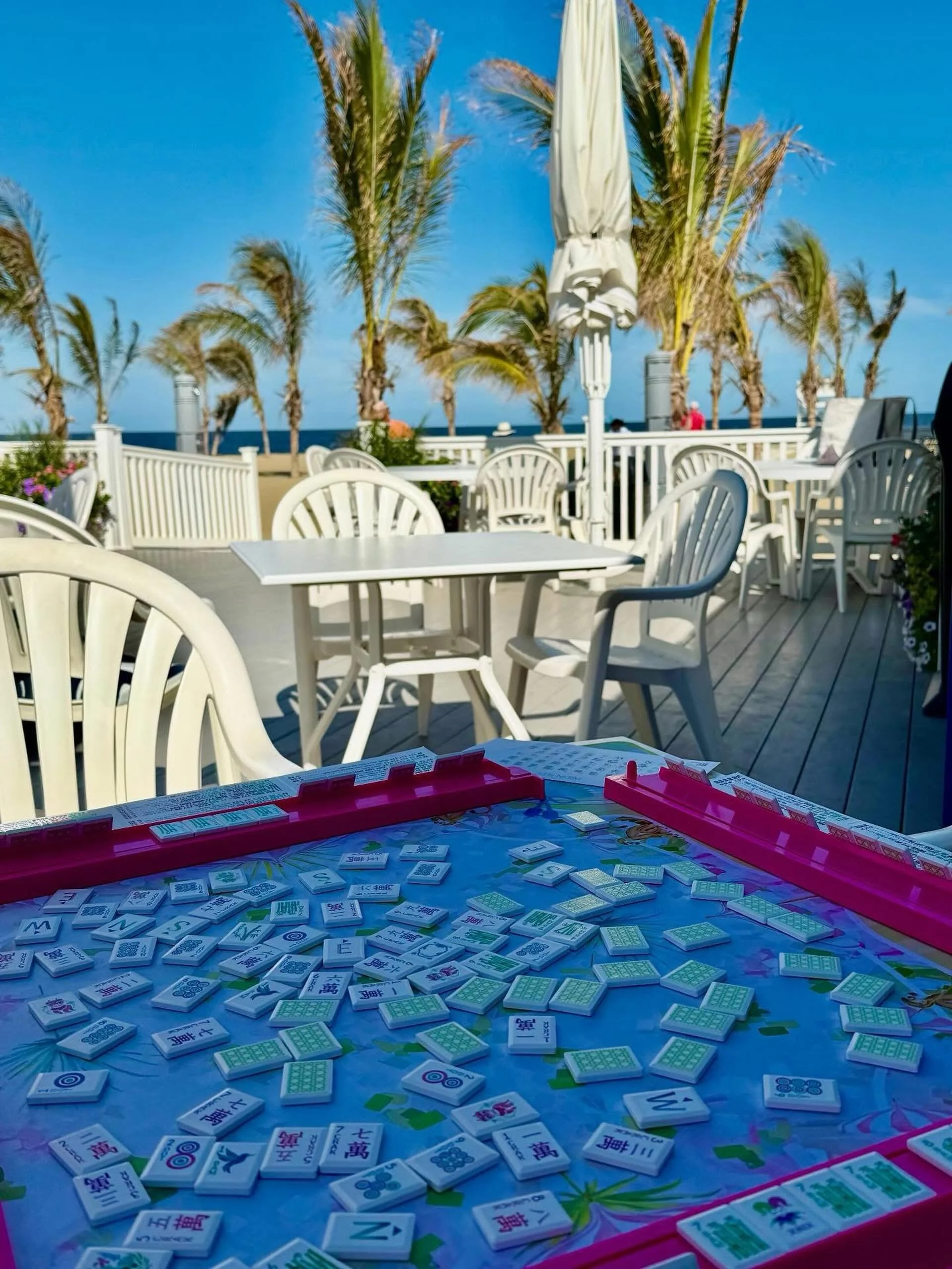 As everyone at the Jersey Shore is looking forward to MDW and a gorgeous summer, Let&rsquo;s Talk Tiles is excited to announce that we will be at Chapel Beach Club for Mahj lessons and guided/open play in June &amp; July. 

We will be offering Mahjon