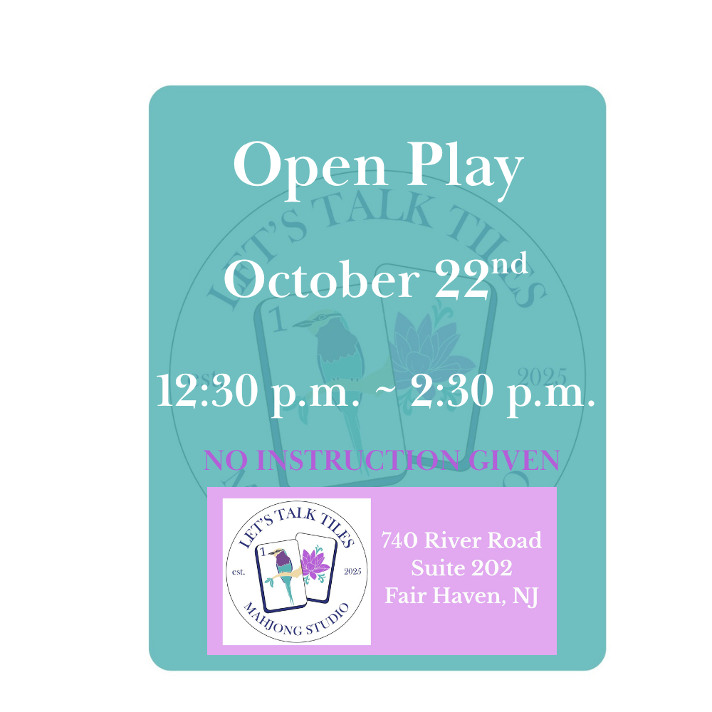 Open Play - October 22nd Midday
