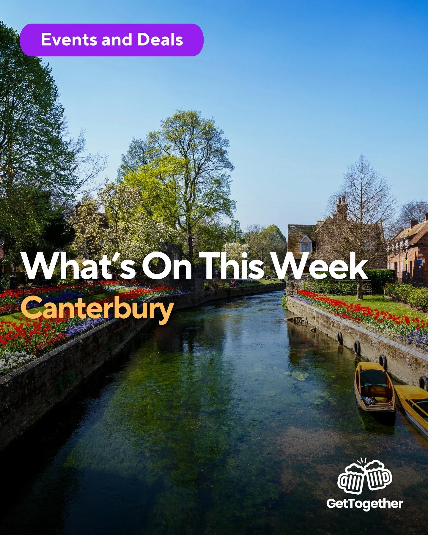 What&rsquo;s On This Week? 👀

Latin Pop vibes? 💃
A competitive game of pool? 🎱
Two-for-one cocktails? 🍸🍸
Or soaking up the Six Nations atmosphere? 🏉

Whatever your vibe, we&rsquo;ve got your week sorted.

📲 Download the GetTogether app and see