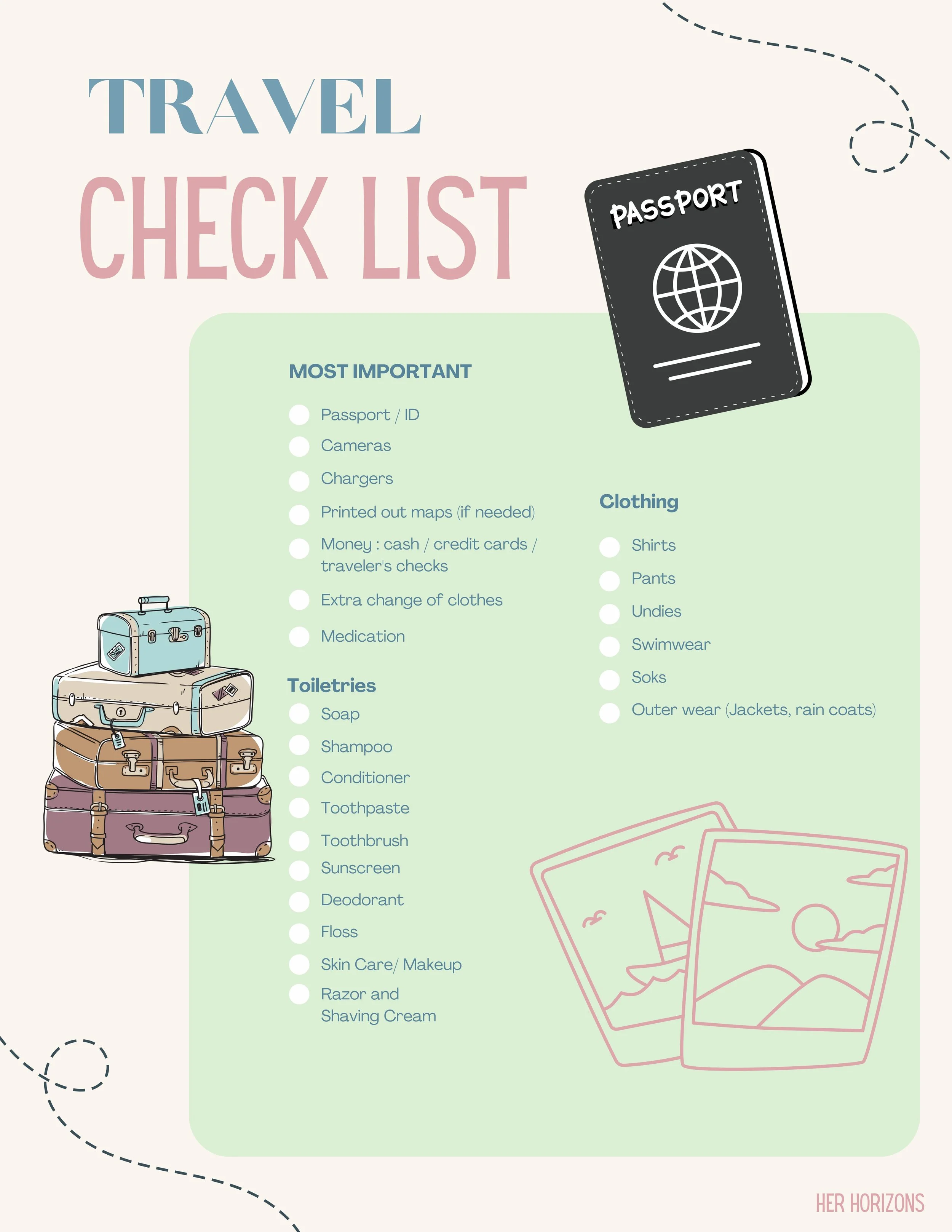 Planning and Packing Your Next Trip