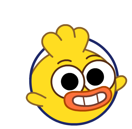 Tweet the Boogie Birds character with big eyes, smiling with one arm raised.