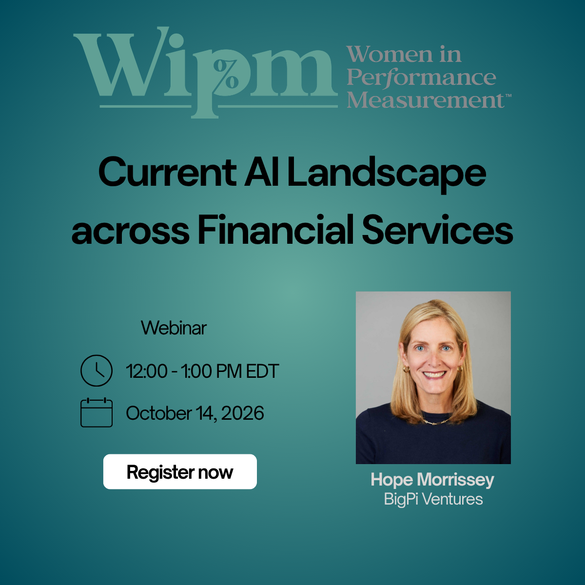 WiPM Quarterly Webinar - AI & Demo Zoom