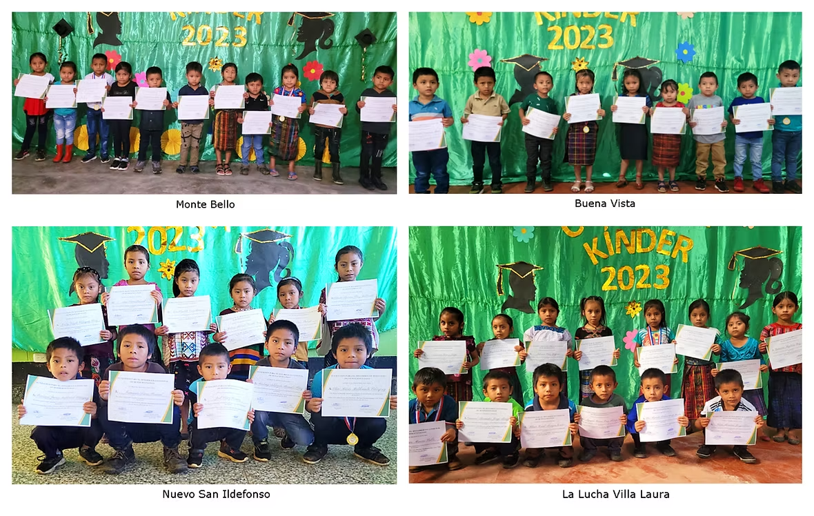 Our Bilingual Early Literacy Program Graduates 45!