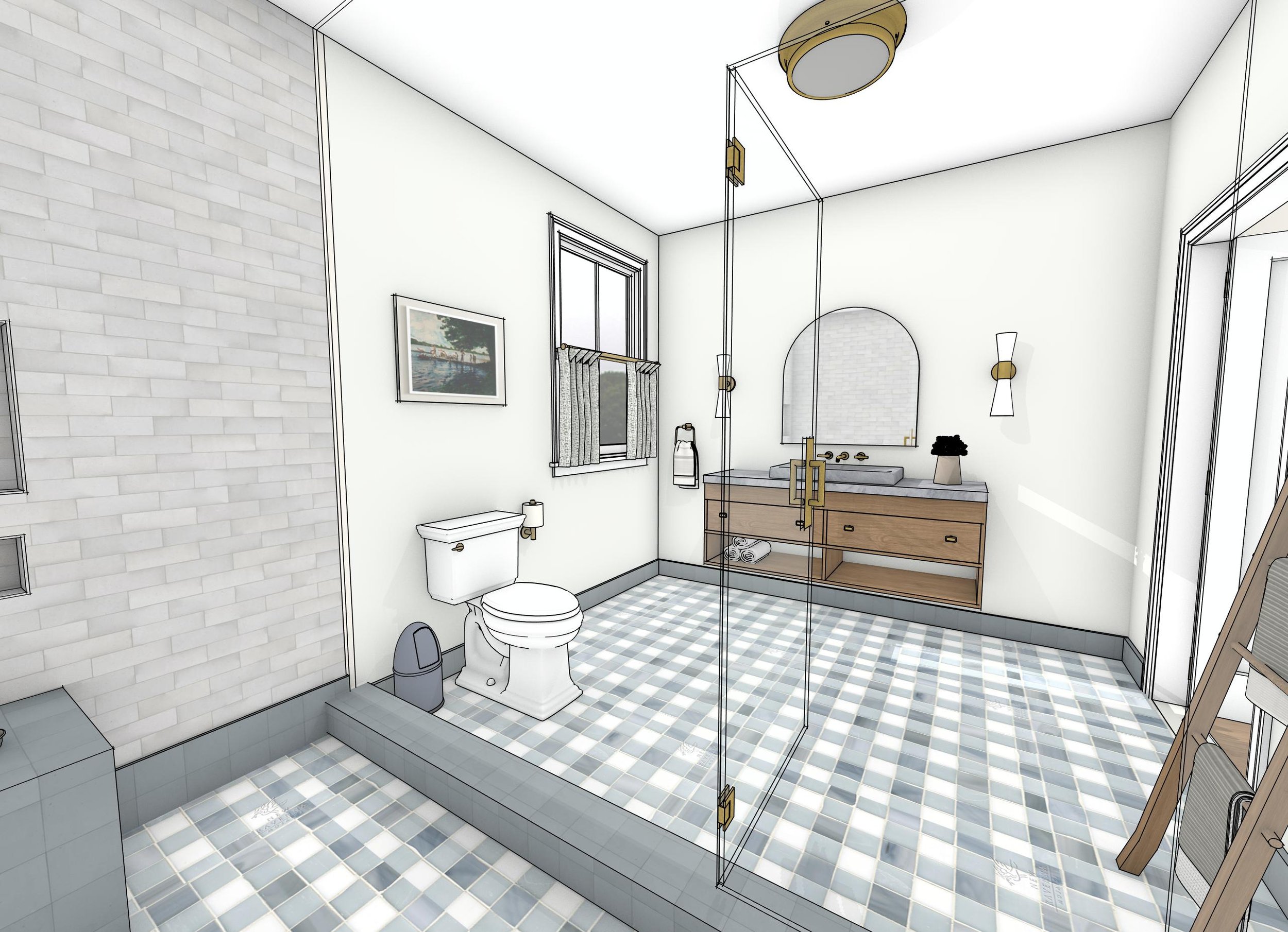 Secondary bath