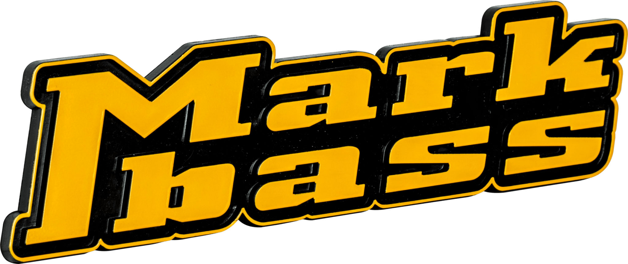 3D yellow and black text that reads 'Mario carries' with a black background.
