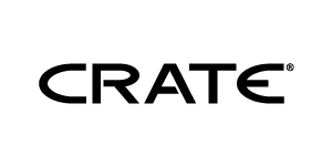 Crate logo on a white background