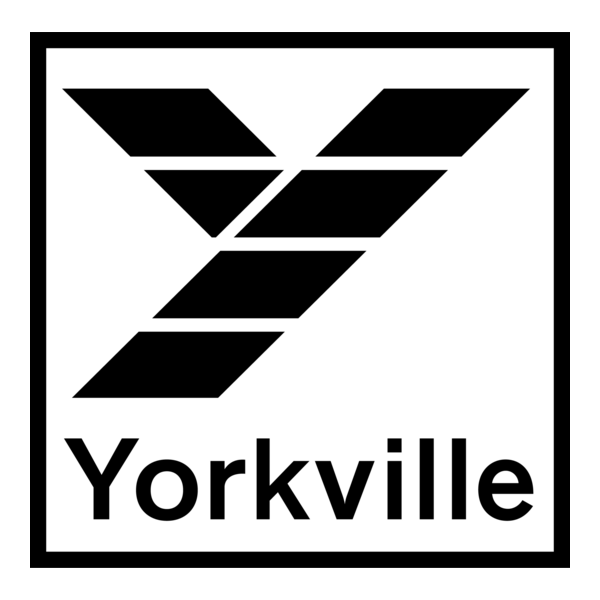 Black and white logo with a stylized 'Y' and the word 'Yorkville' underneath.