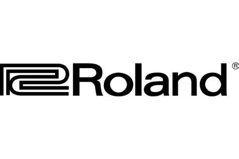 The image shows the Roland logo with a stylized 'R' and the word 'Roland' next to it.