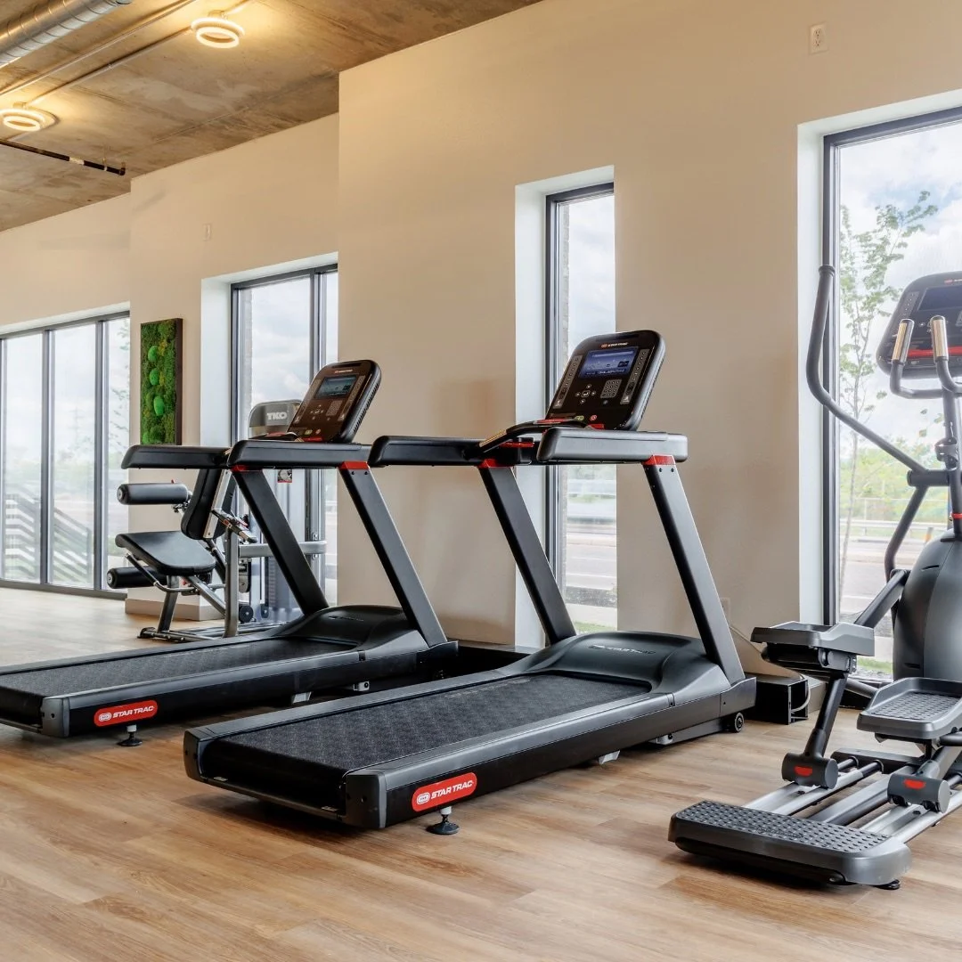 Treadmill equipment inside enso zen apartments 