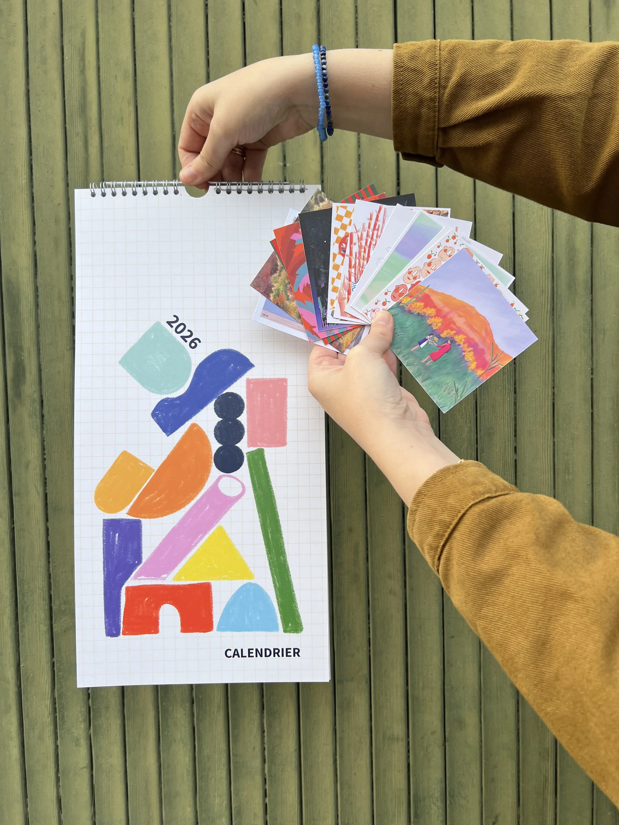 Full pack Calendrier + 12 cartes