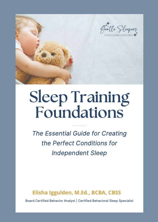 Sleep Training Foundations - Free downloadable eBook for parents.