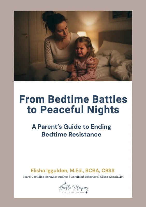 From Bedtime Battles to Peaceful Nights - Free downloadable sleep guide.