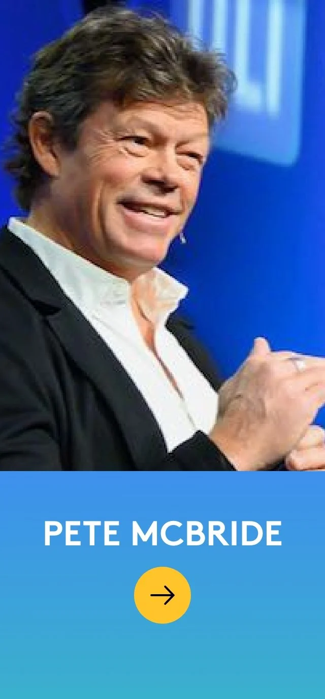 Keynote speaker, Pete Mcbride.