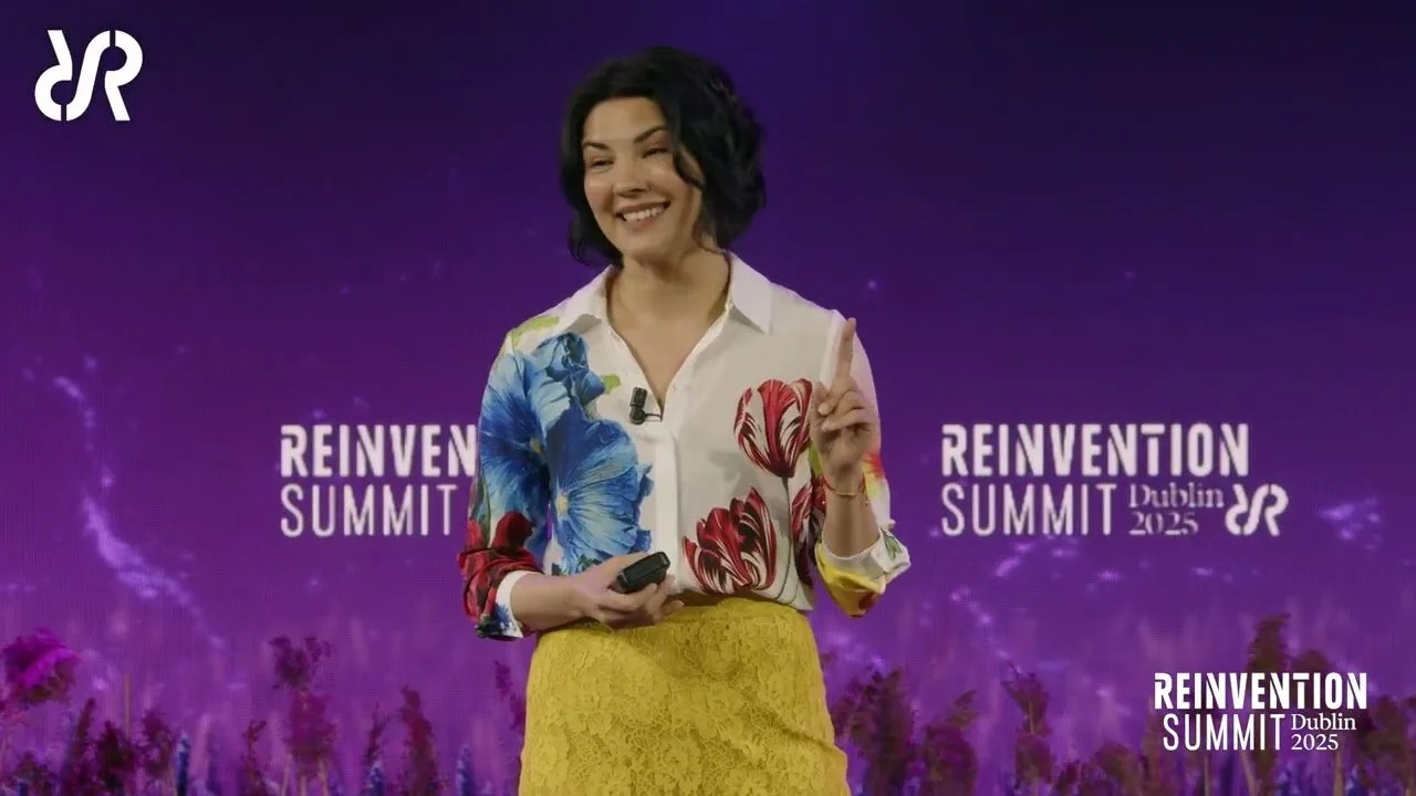 Why You Must Reinvent Every3 Years Nadya Zhexembayeva keynote speaking topic