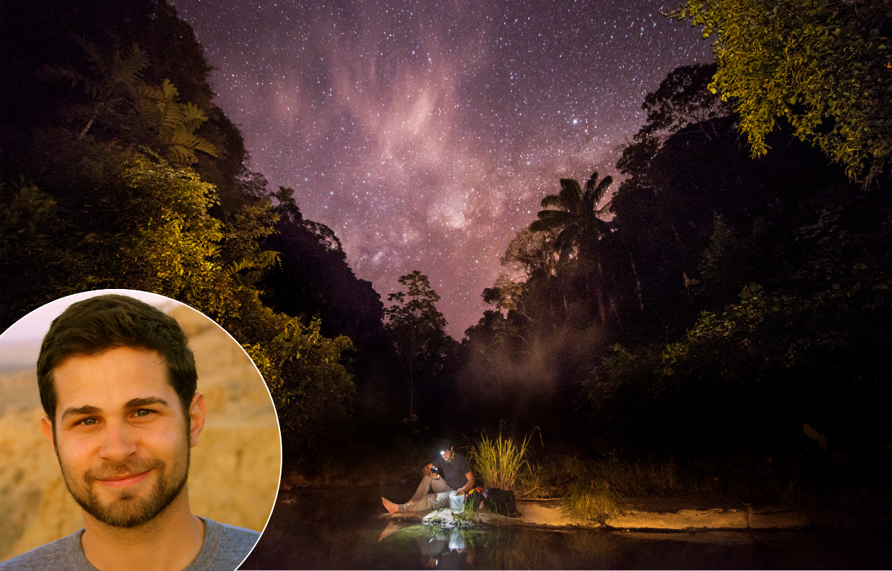 Andrés Ruzo keynote speaking topic on geothermal science and exploring the wonders of nature