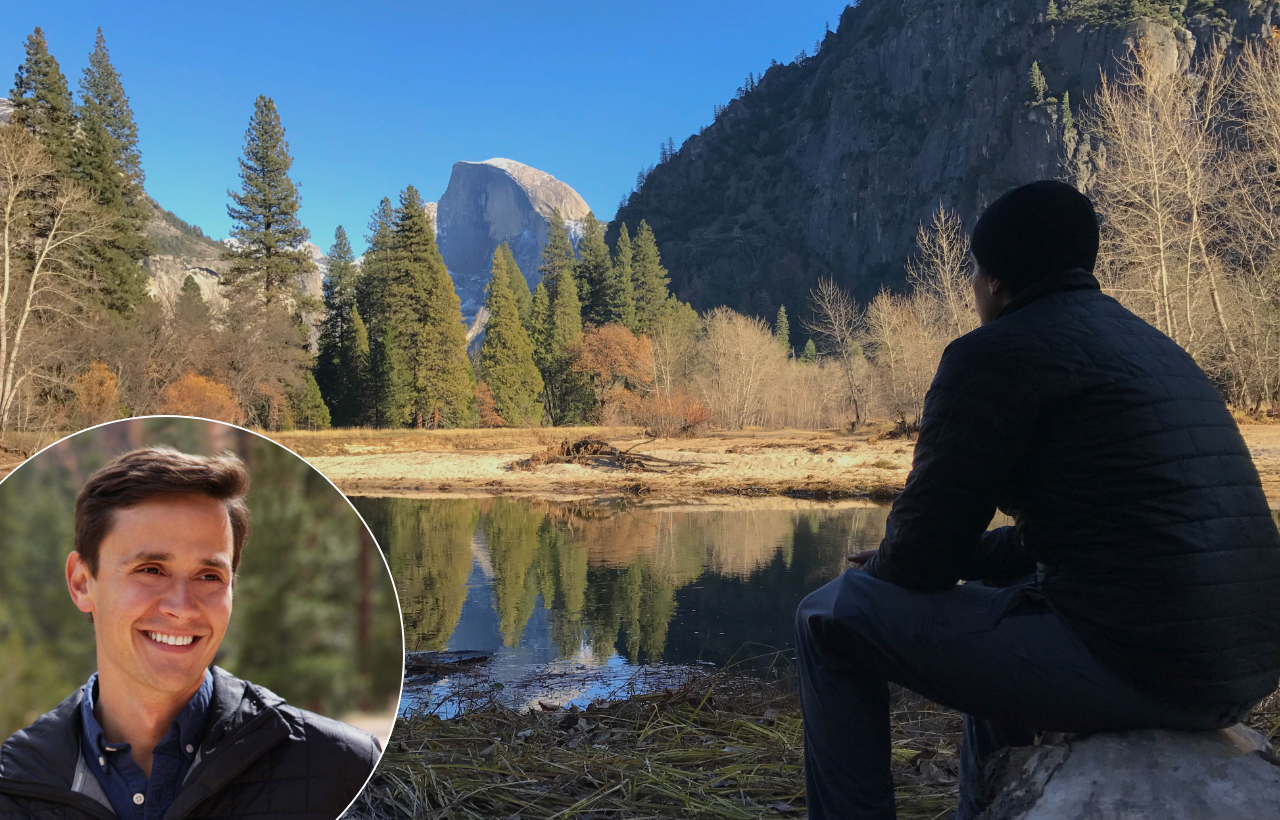 Conor Knighton keynote speaking topic on exploring all 59 national parks in 365 days from Acadia to Zion