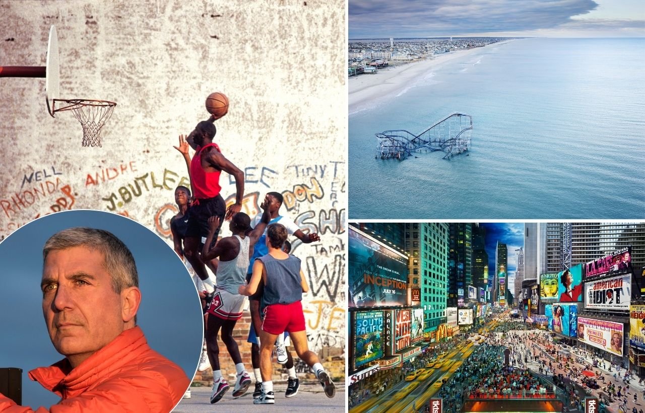 Stephen Wilkes, photographer and storyteller, discussing his keynote speaking topic on the people and moments that shape the American nation.