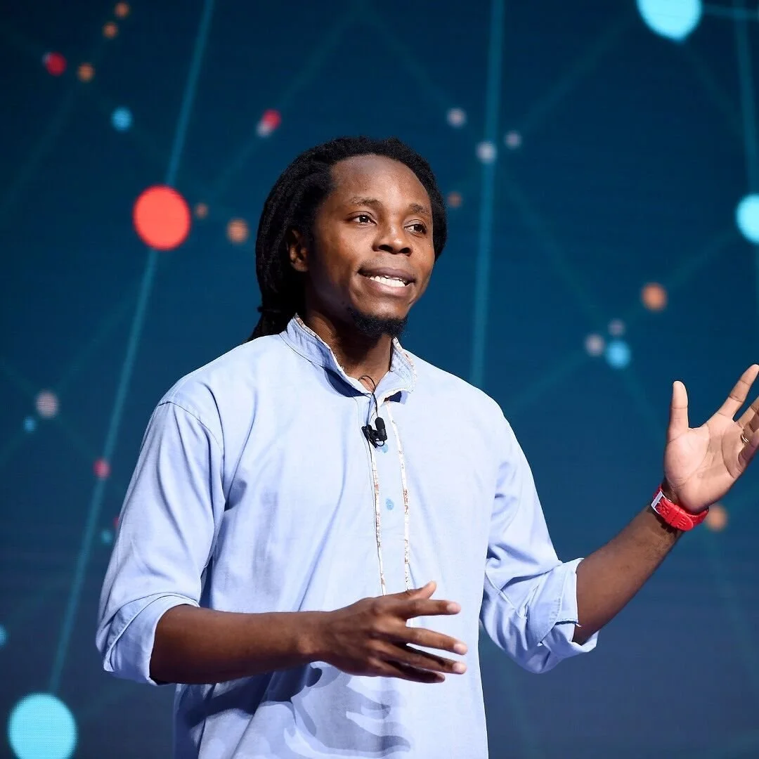 David Moinina Sengeh keynote speaker on leadership, innovation, geopolitics, science, culture, and navigating the future