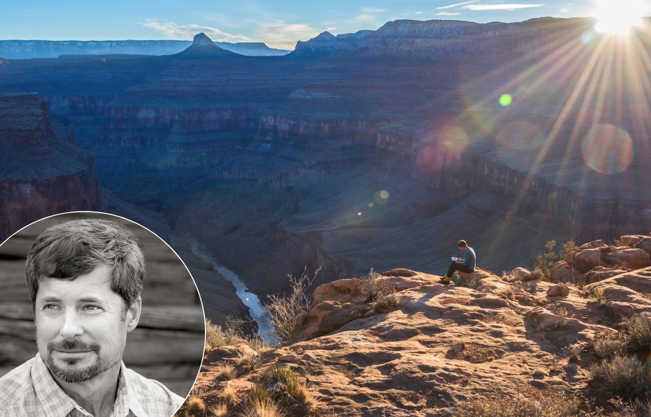 Kevin Fedarko keynote speaking topic on adventure, perseverance, and a 750-mile journey on foot through the Grand Canyon’s vast wilderness