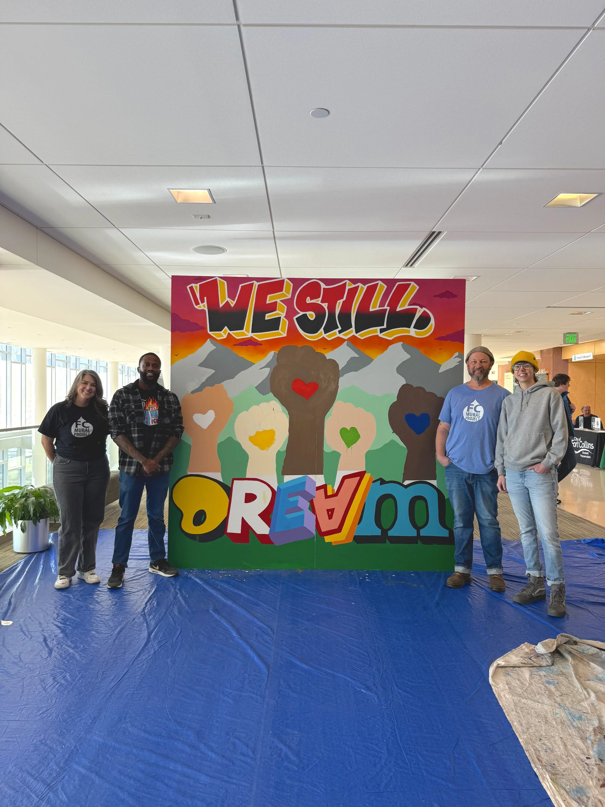 2026 MLK Community Mural by Decay Renew 