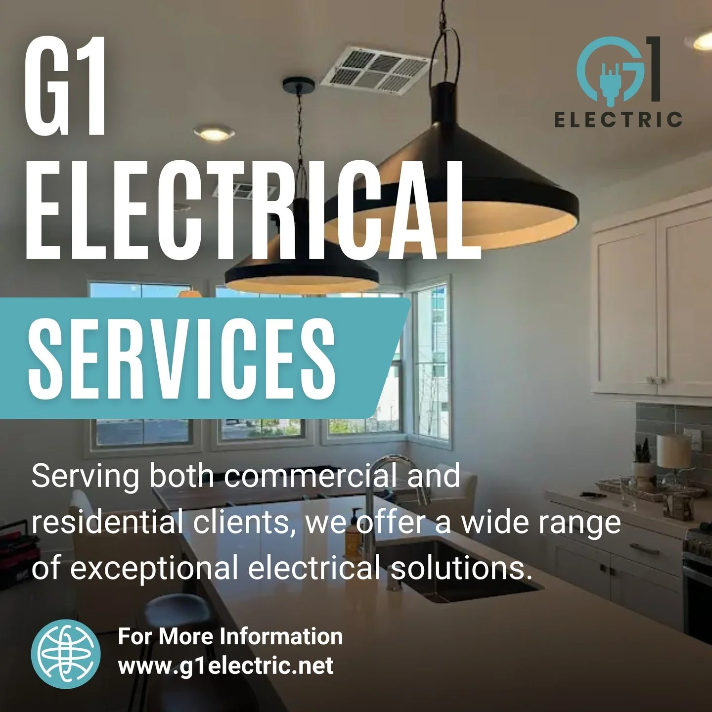 Powering up your spaces with reliable, top-notch electrical services!

⚡️ From commercial to residential, G1 Electric has you covered with exceptional solutions tailored to your needs. 

Visit www.g1electric.net for more information!

 #G1Electric #E