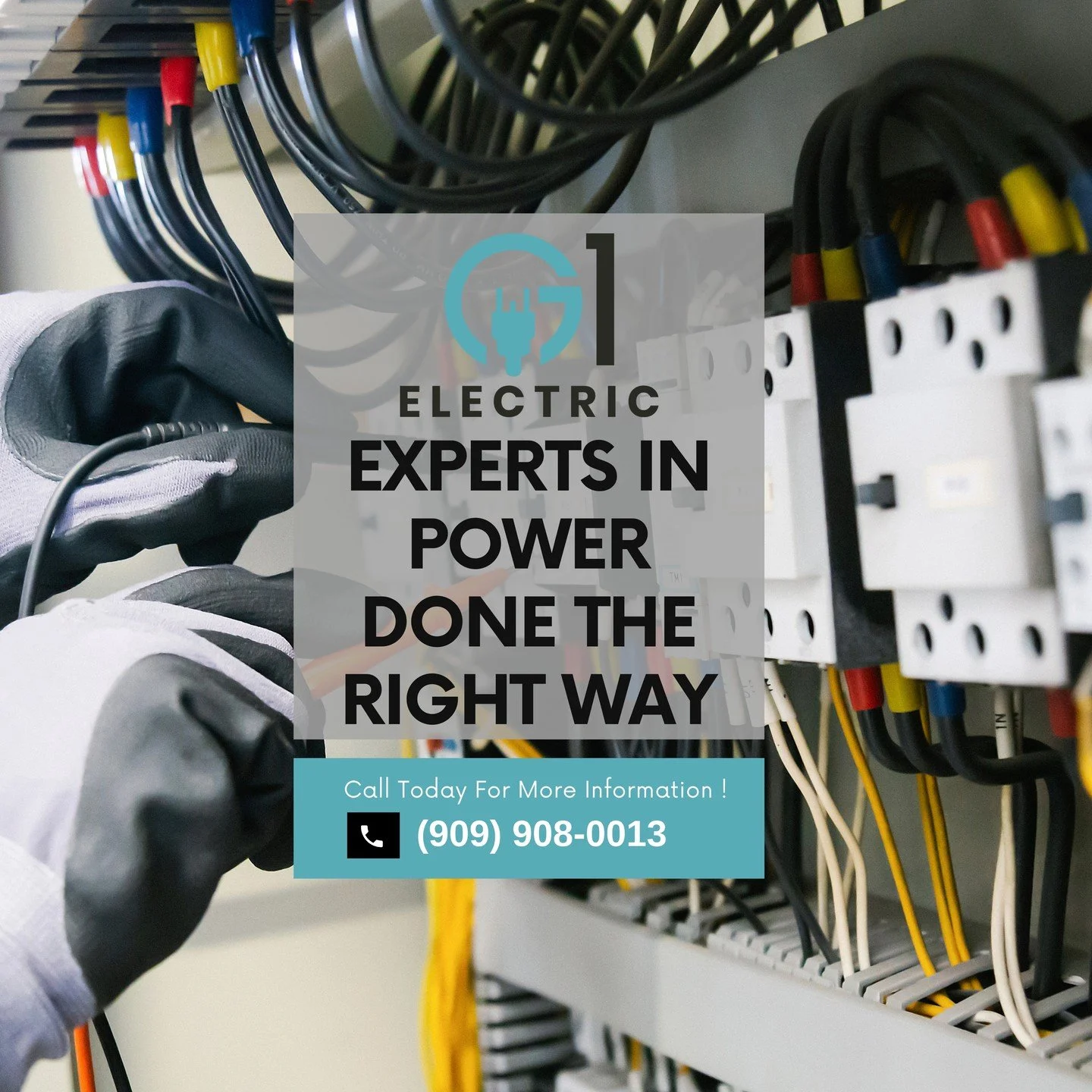 At G1 Electric, we&rsquo;re your go-to experts in delivering electrical solutions the right way, every time. Whether it&rsquo;s installations, repairs, or upgrades, we&rsquo;ve got you covered!

📞 Call us today for more info: 
(909) 908-0013

#Elect