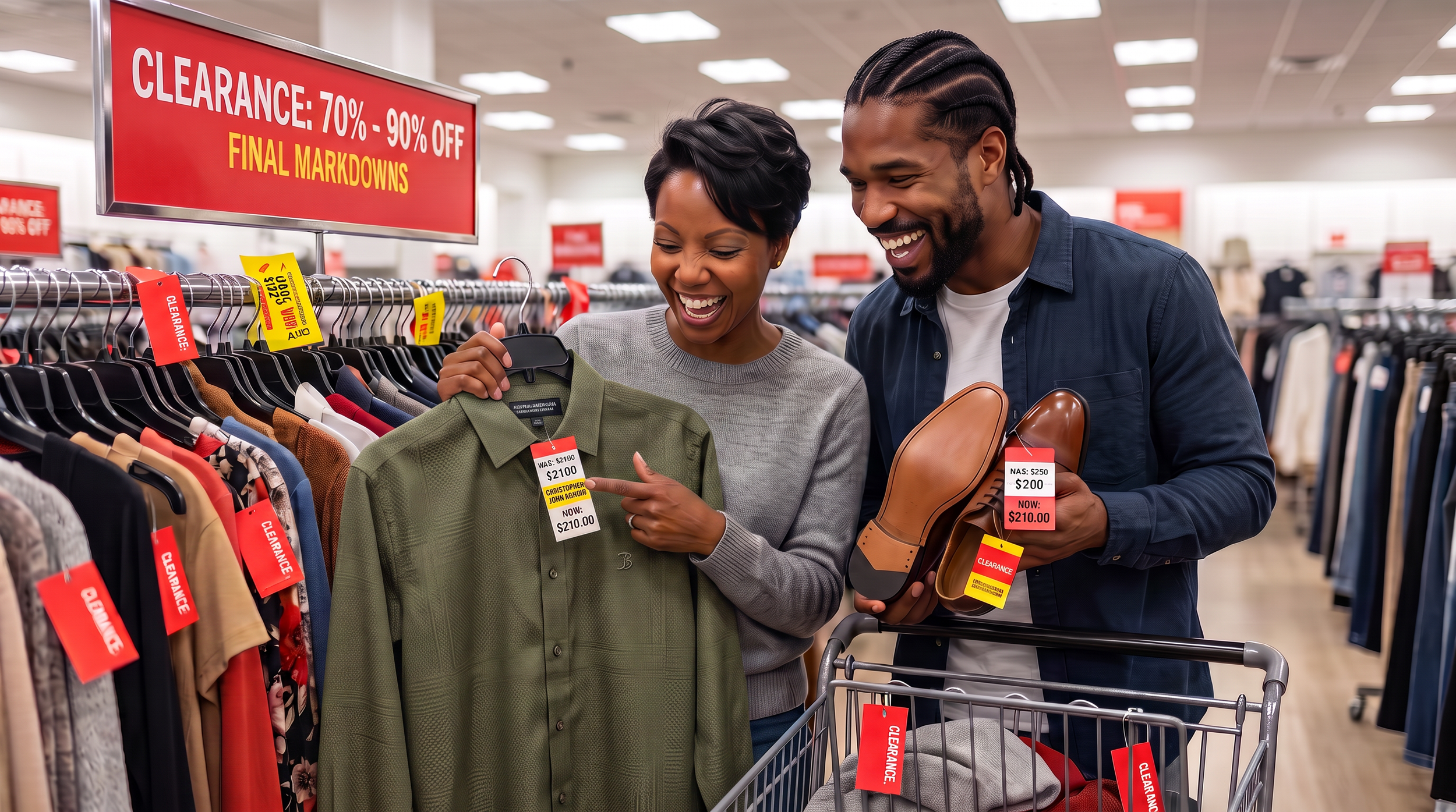 THE CLEARANCE RACK AND THE CULTURE - MARKED DOWN DOESN’T MEAN WORN OUT