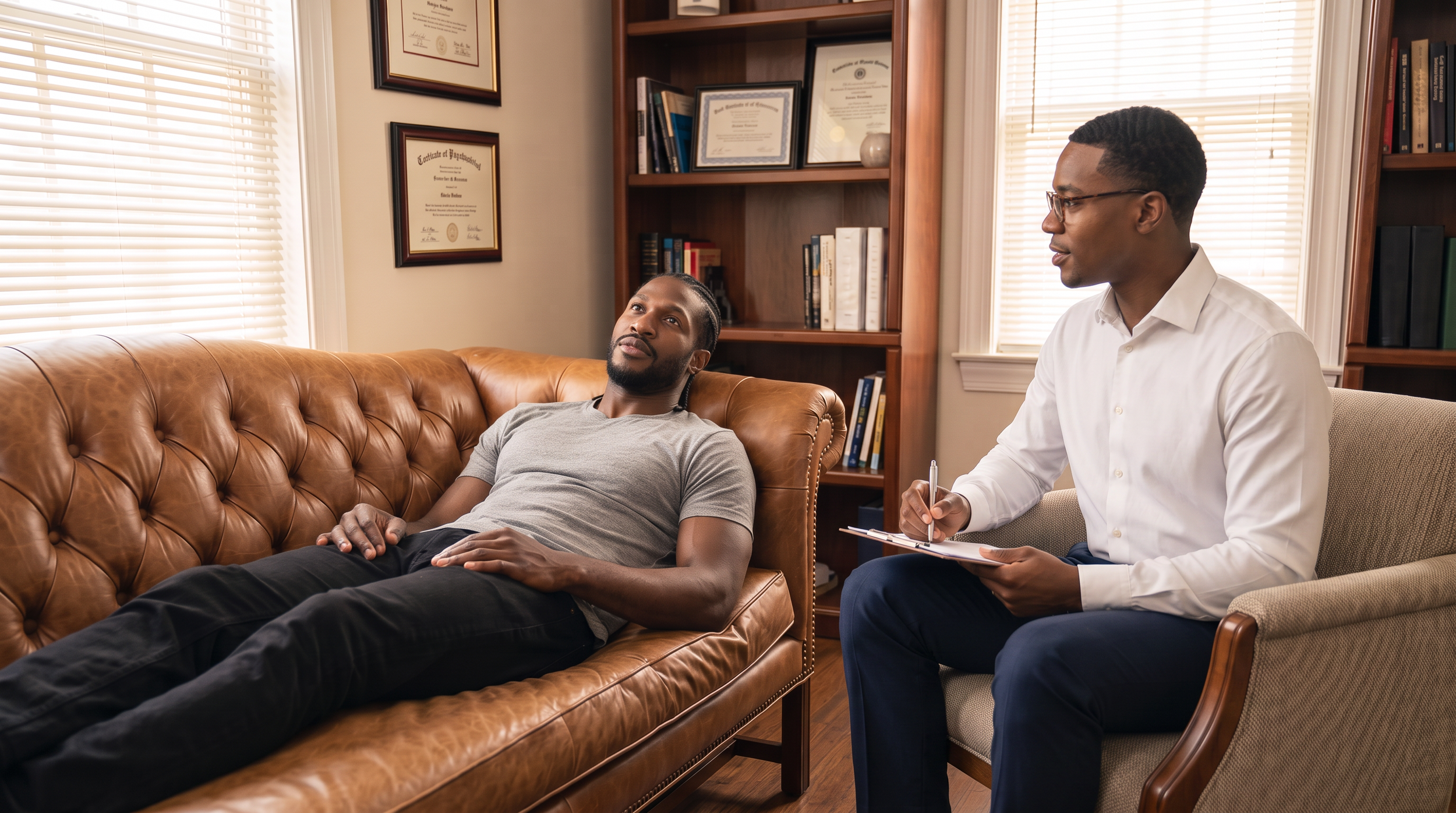 CONDITIONED OPPRESSION: WHY WON’T BLACK MEN GO TO THERAPY, THE COST OF ALWAYS BEING STRONG   