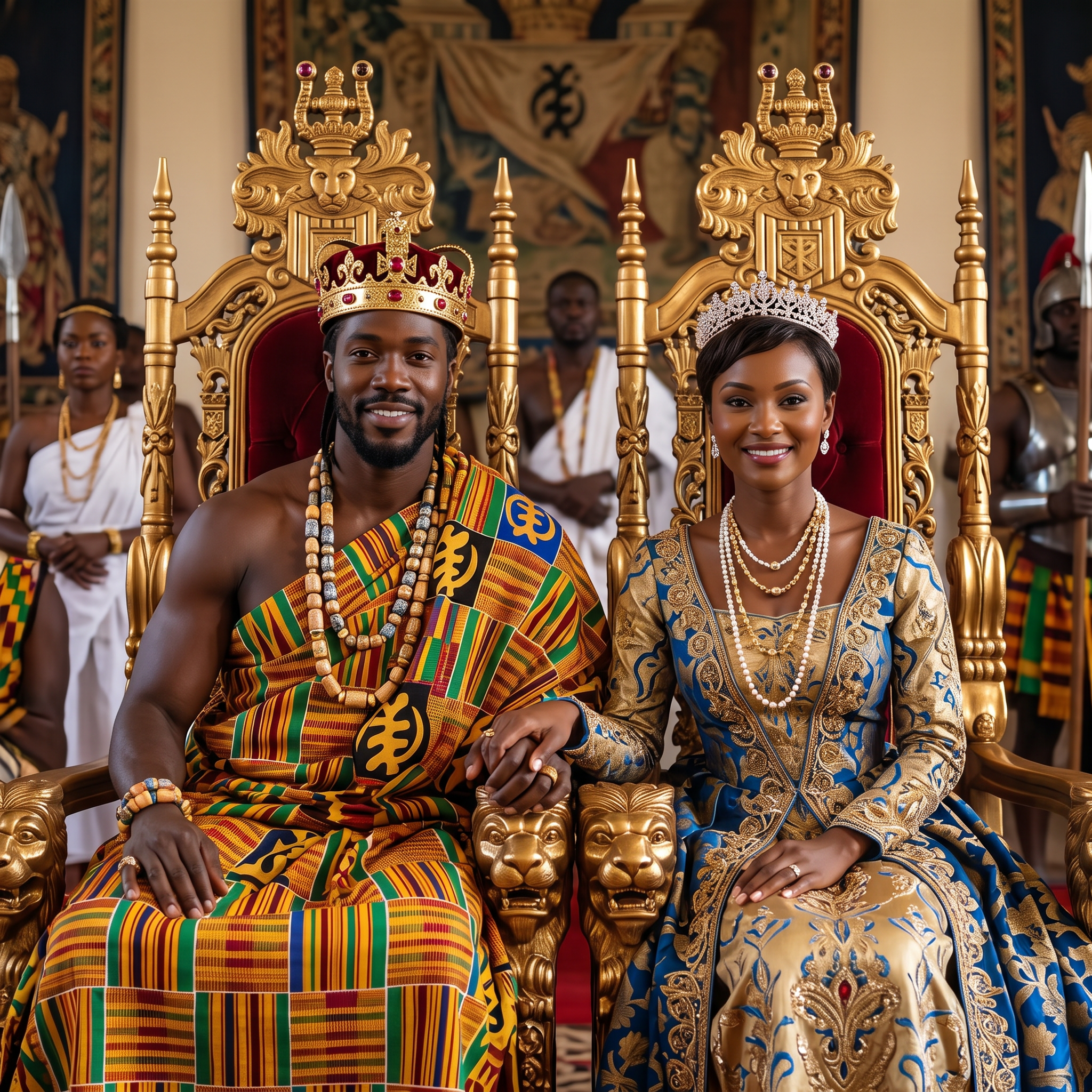 WHO GETS TO CALL HIM KING