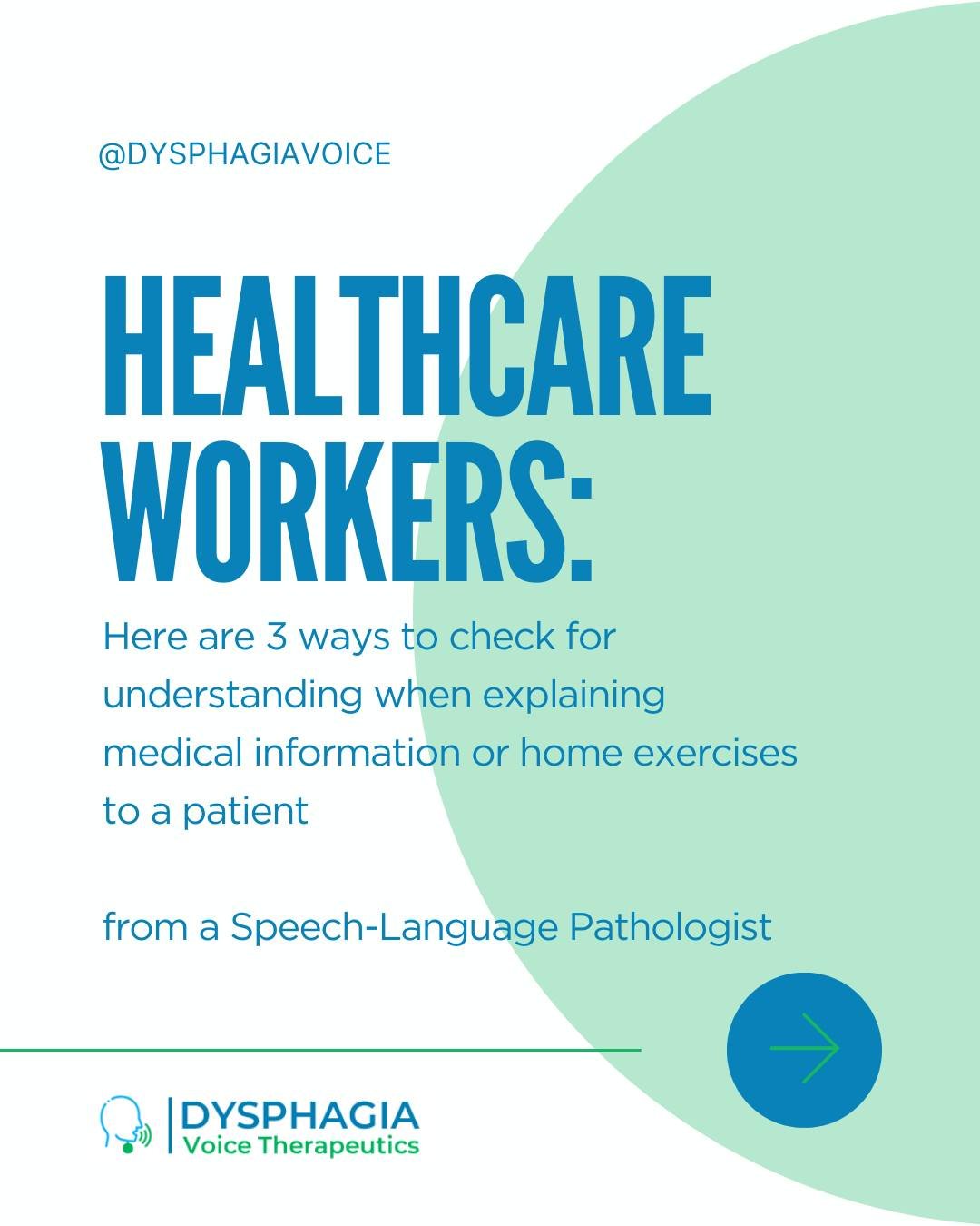 Caregiver tip -- 
Understanding medical information isn&rsquo;t always easy&mdash;especially when your loved one is tired, stressed, or not feeling well.

Instead of asking &ldquo;Do you understand?&rdquo;, try:
✔️ Asking them to explain it back in t