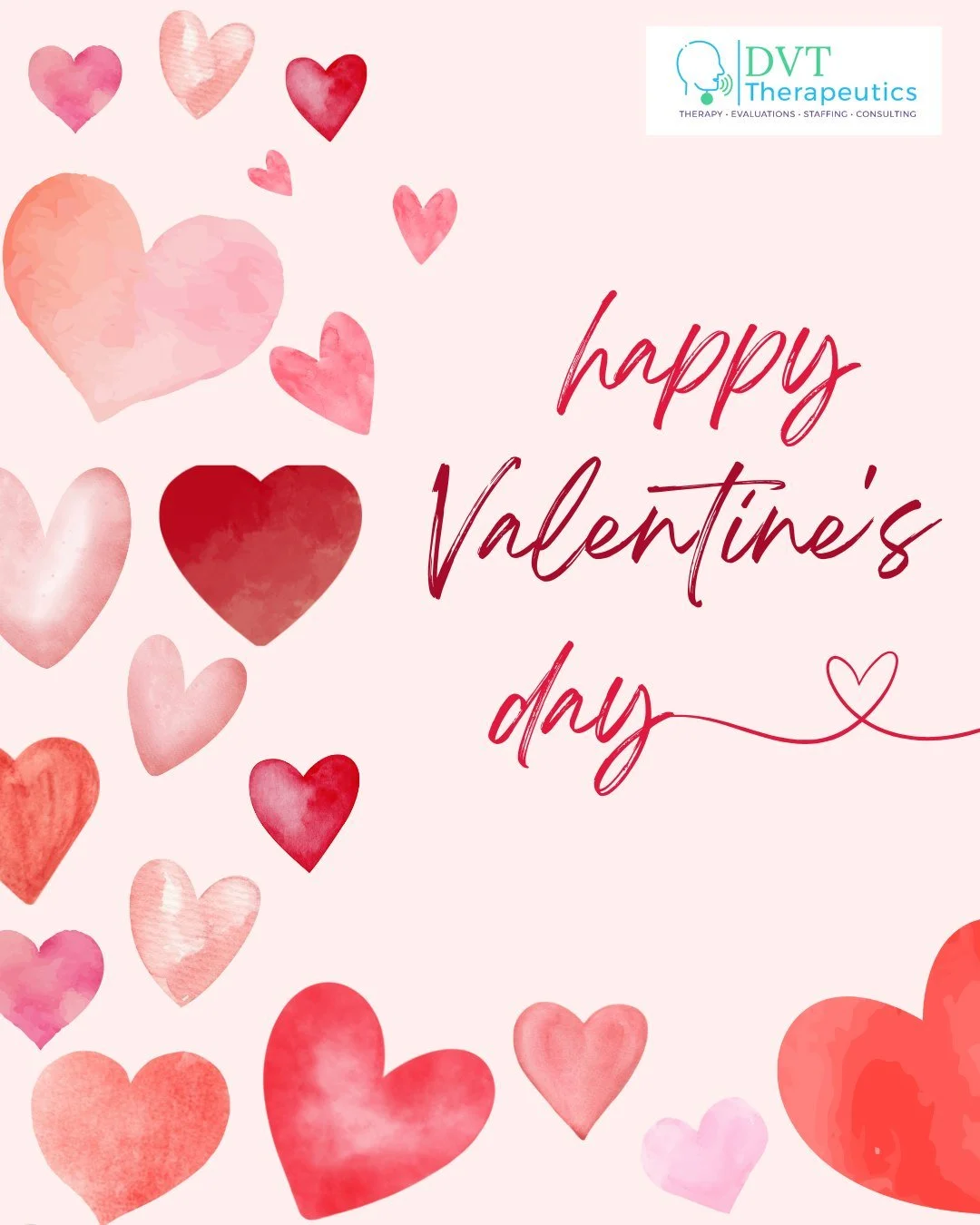 Happy Valentine's Day from our team here at DVT... we are so glad you're here with us to continue educating about all things SLP! 💕
