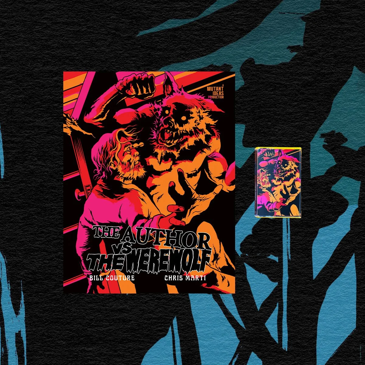 The Author vs. The Werewolf - Illustrated Book and Cassette Tape Set