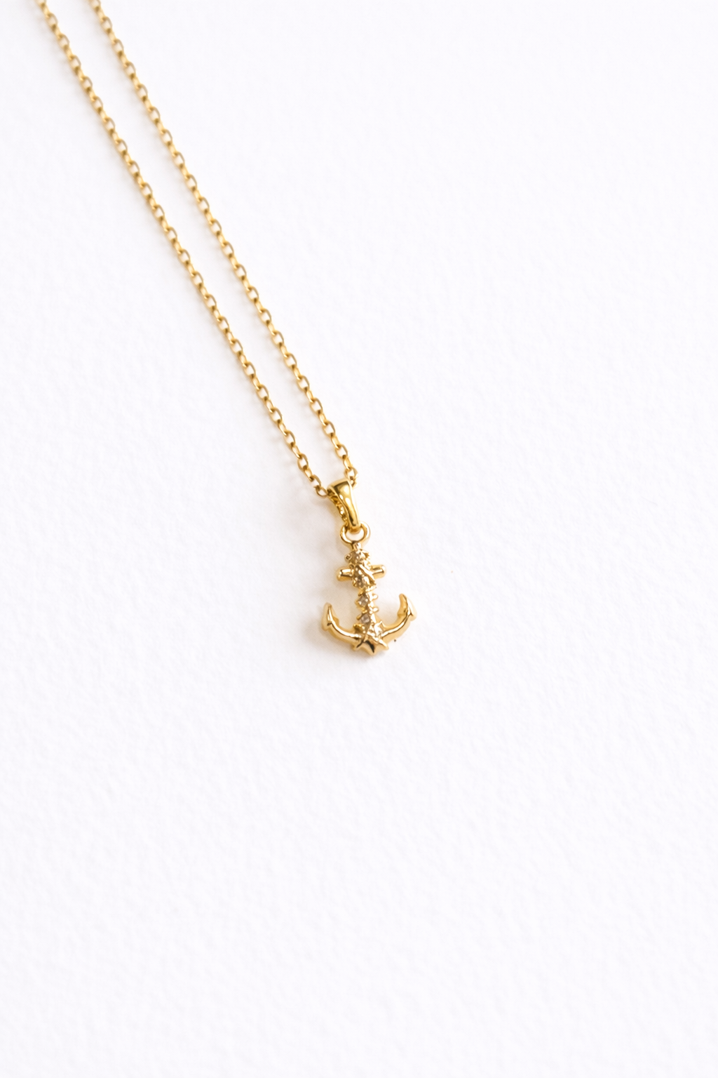 Neptune Devotional Anchor Necklace