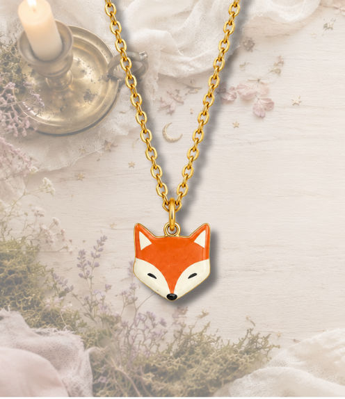 Woodland Fox Necklace