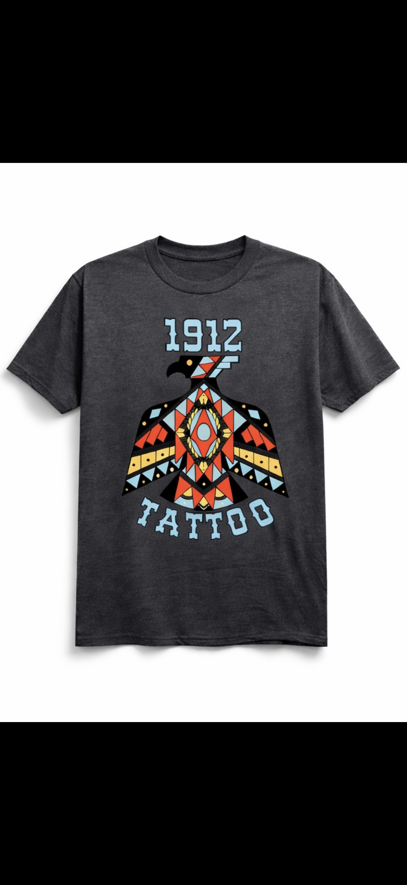 Thunderbird Tattoo Shirt | Traditional Flash Tee – 1912 Tattoo Apparel