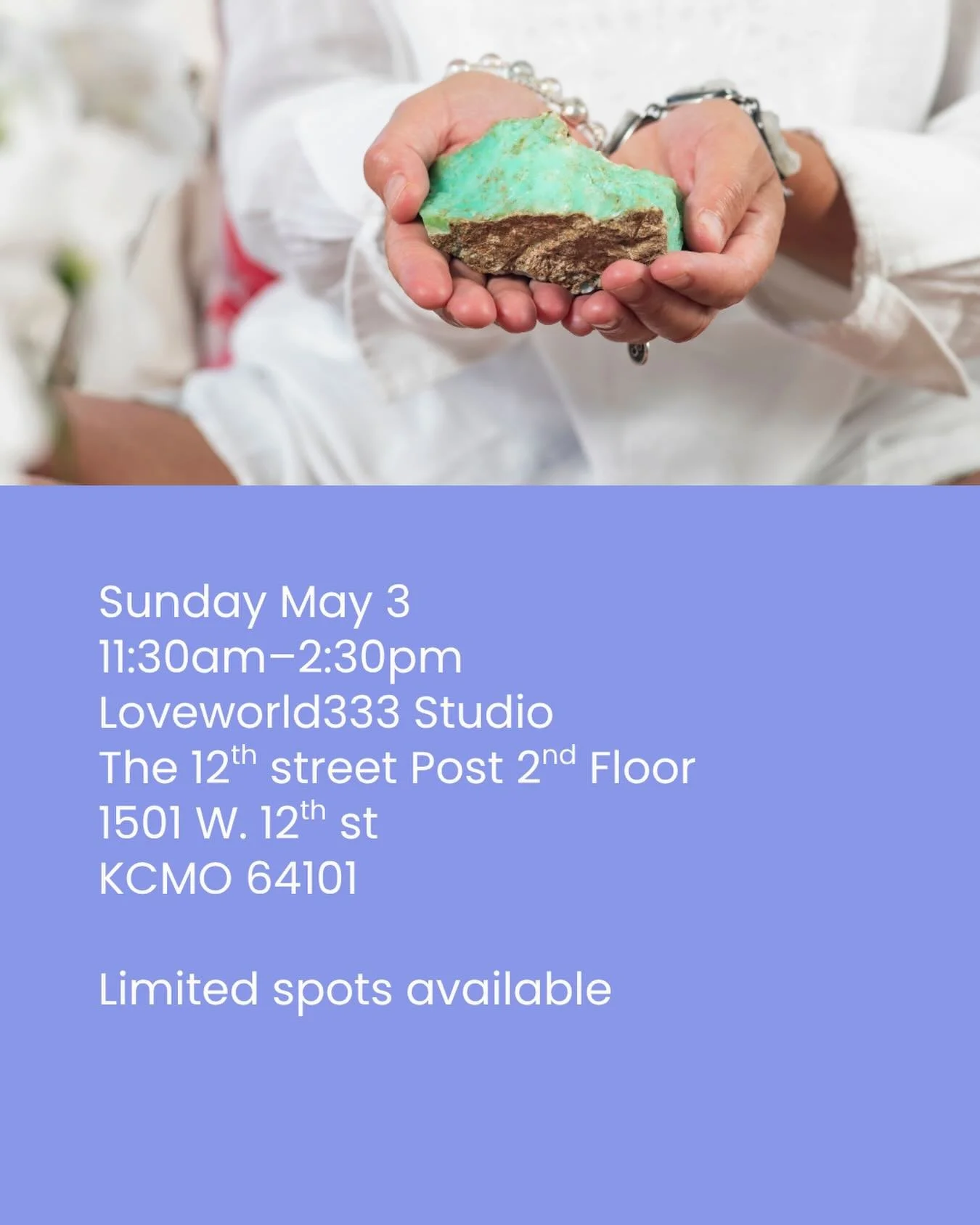 Spend the day learning crystals. Registration/payment link in bio!