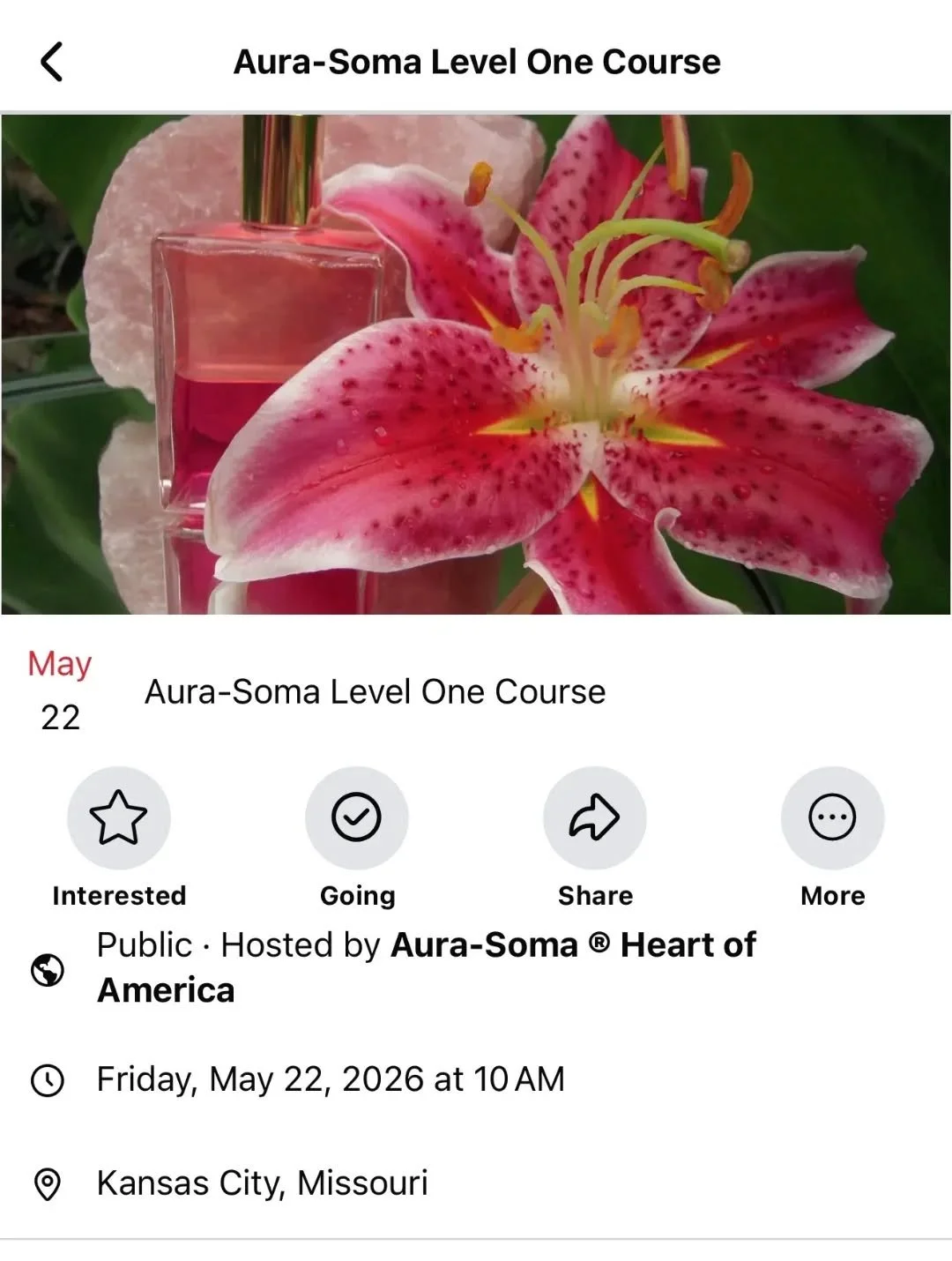 If you are interested in becoming an Aura-Soma Practictioner and or learning about yourself through color &amp; light... I am teaching a Level One course this spring! Please see details and registration information by clicking the link below:  https: