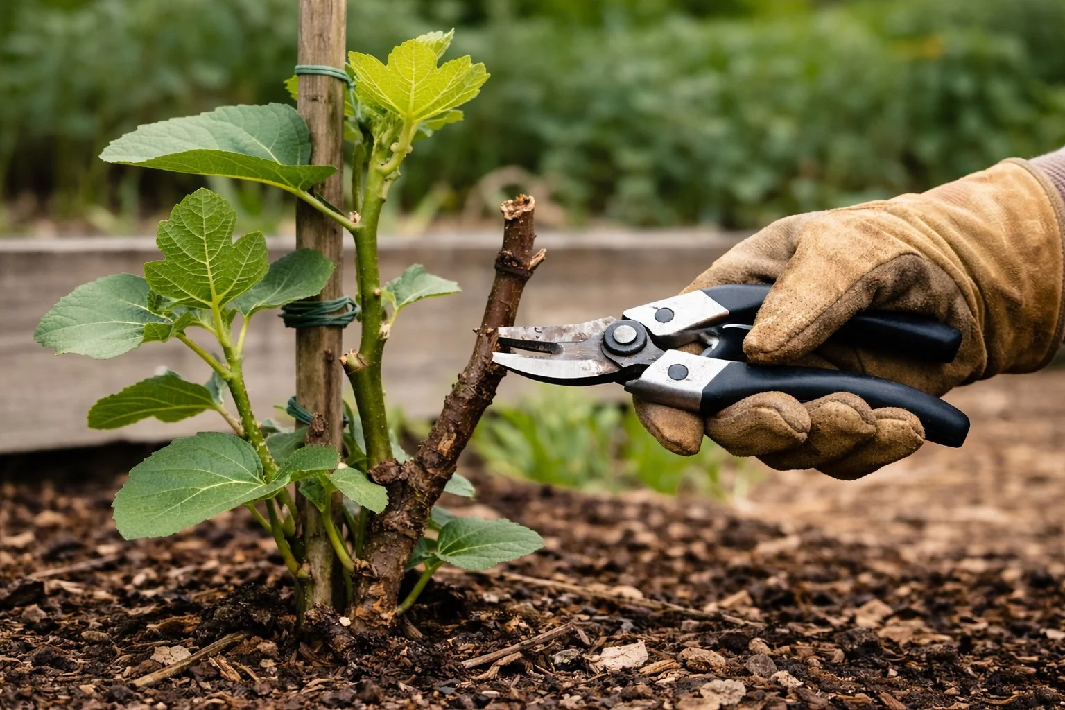 First-Year Pruning: What (Not) to Cut on Young Fig Trees