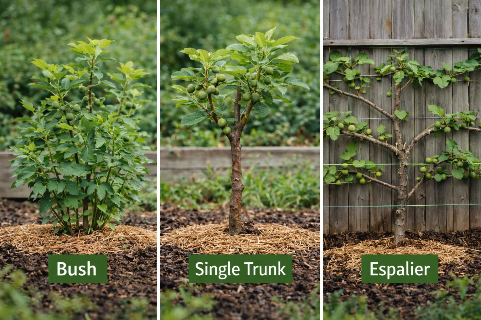 Bush vs. Single Trunk vs. Espalier: Which Fig Training System Works Best?