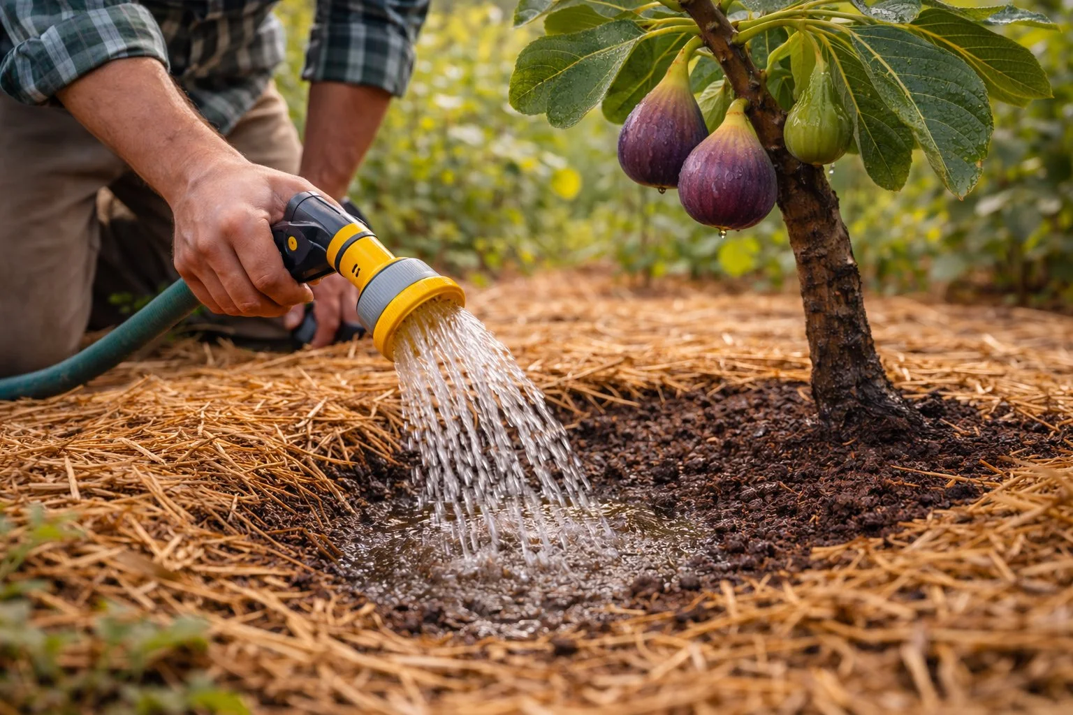 Drought Stress and Recovery in Fig Trees