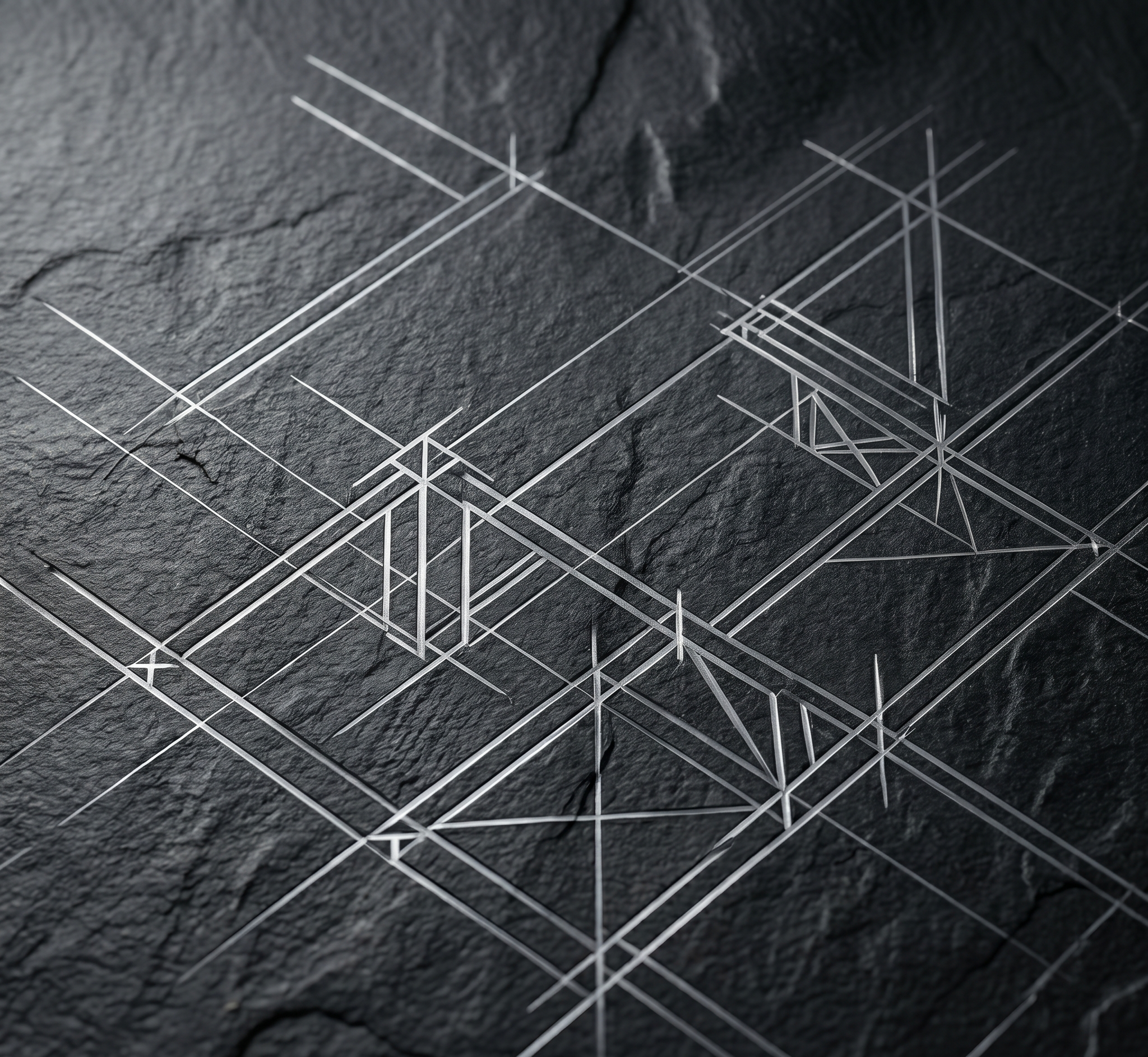 Spiritspective - Architectural Blueprint on Concrete - High-Level Timeline Strategy and Navigation