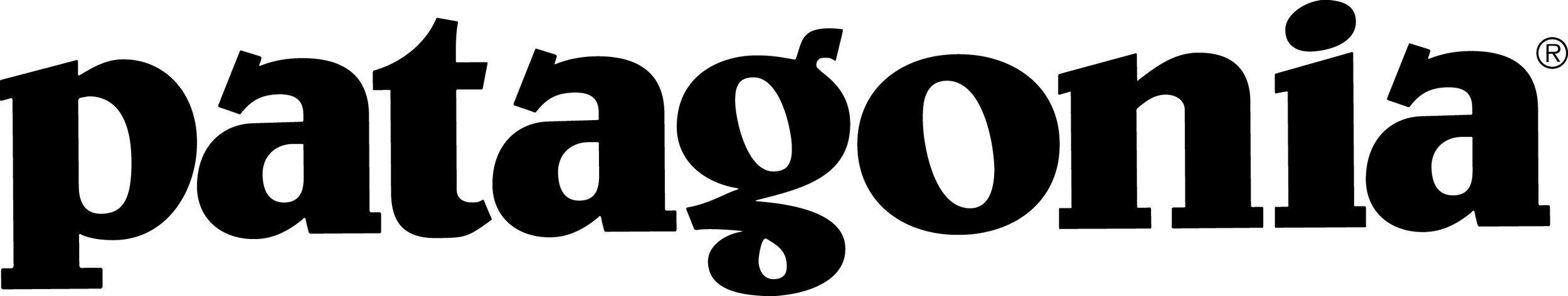 Patagonia Portland wordmark on a white background