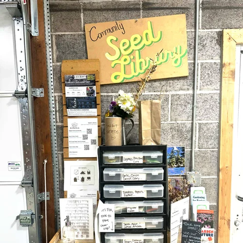 Seed Library Instruction Label Seed Library & Gardening Aid — GL Site